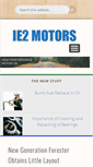 Mobile Screenshot of ie2-motor.com